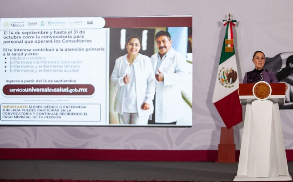 IMSS Bienestar: amplían atención primaria con 12 mil consultorios, afirma Sheinbaum