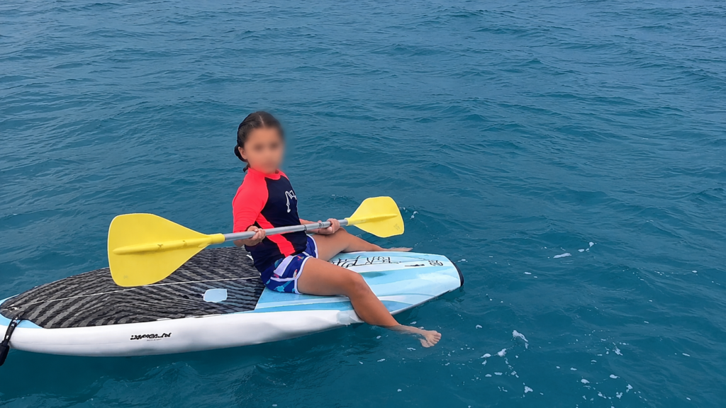 Niña a la deriva en La Paz: así fue su rescate en el mar
