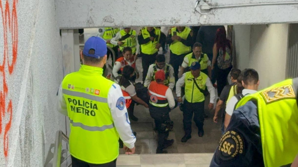 Metro CDMX: apuñalan a joven en la estación Lagunilla