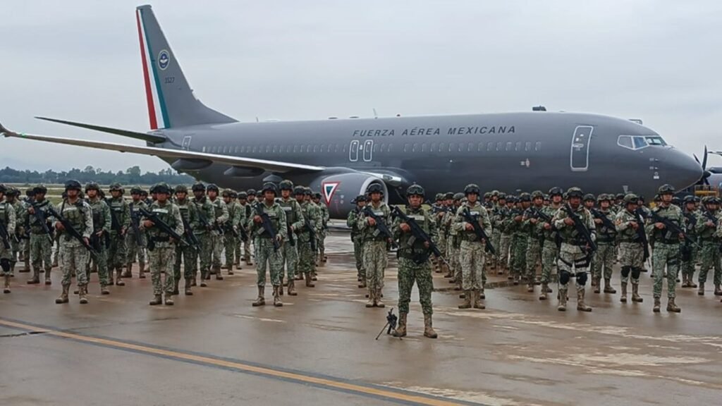 Sinaloa recibe 300 militares horas después de tener nueva gobernadora