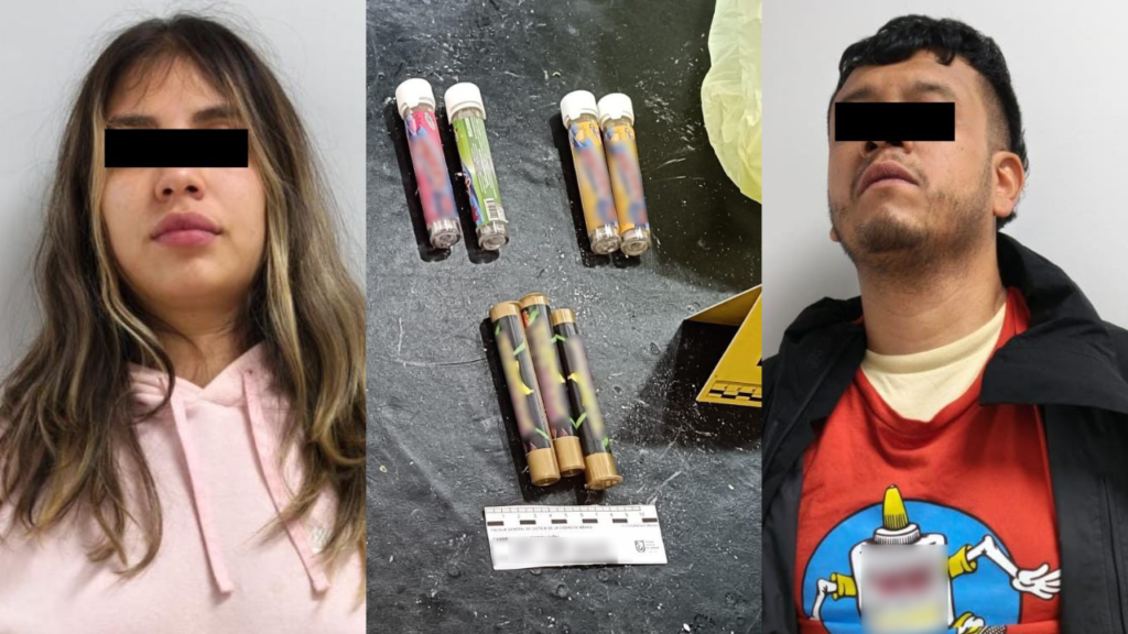 Caen dos con “tiendita” de vapeadores y gomitas de marihuana en la Cuauhtémoc