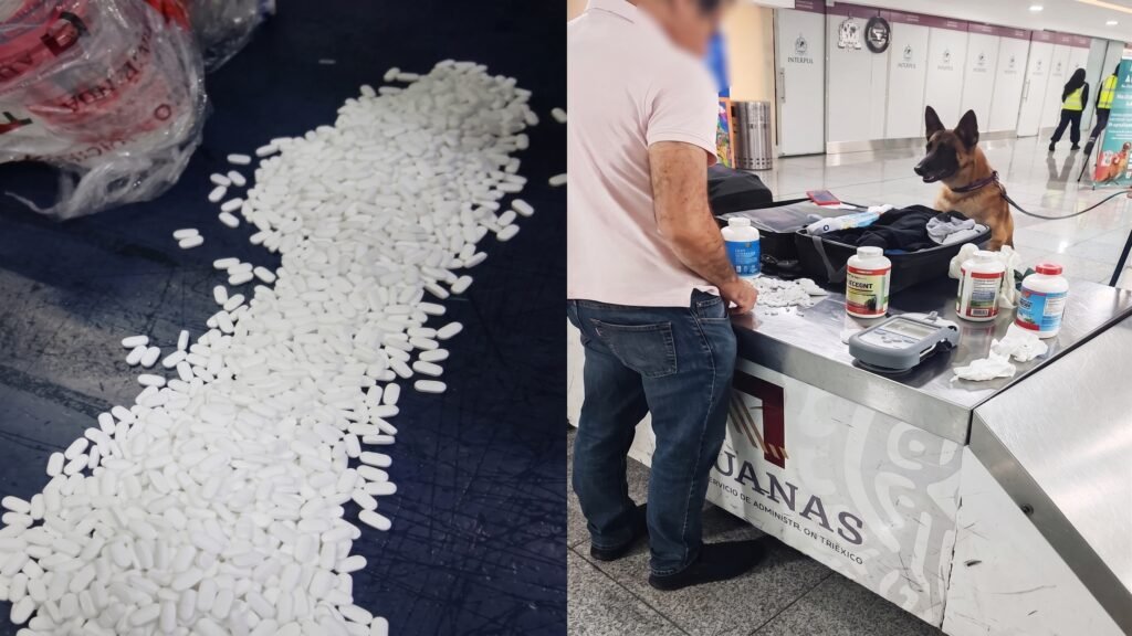AICM: aseguran 6 mil 858 pastillas con hidrocodona; ¿qué es?