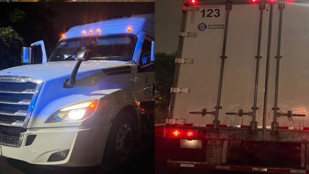 Localizan tractocamión robado en la México-Querétaro; transportaba 480 mil pesos en mercancía