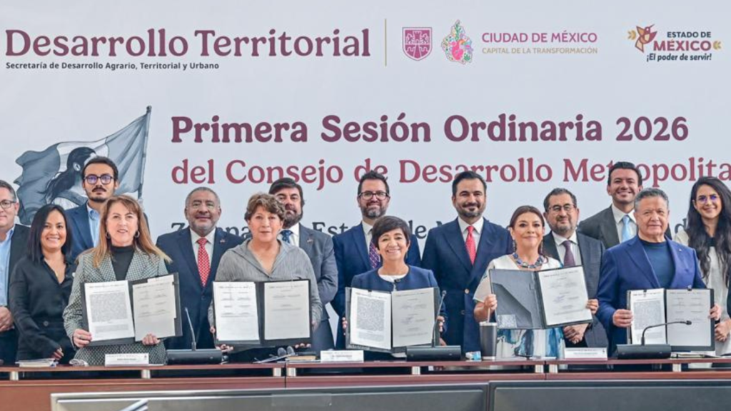 Retos compartidos: Edomex llama a consolidar desarrollo metropolitano para beneficiar a 22.7 millones de habitantes