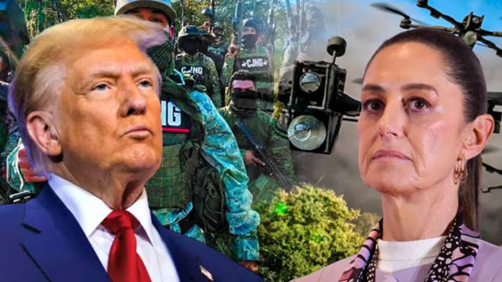 EE.UU reconoce apoyo de Sheinbaum contra el CJNG, pero mantiene presión sobre México