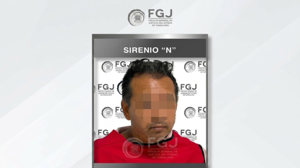 Detienen a Sirenio “N” por violación equiparada contra su hijastra de 11 años en Tamaulipas