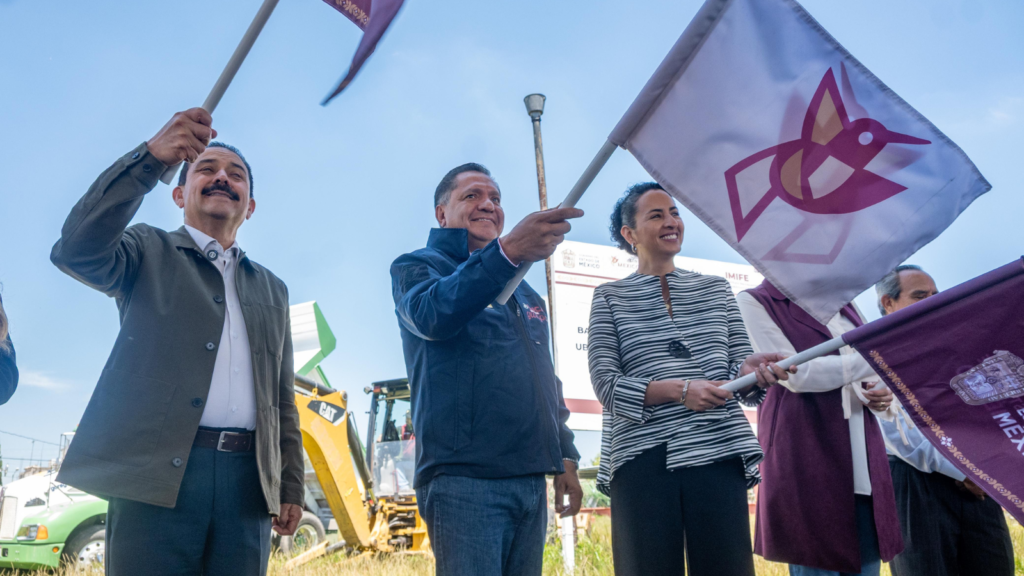 Toluca inicia construcción de nueva preparatoria en San Pablo Autopan; beneficiará a más de 300 jóvenes
