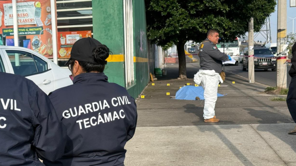 Matan a checador de ruta de transporte público en Los Héroes Tecámac