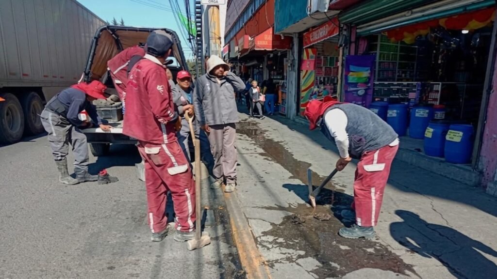 Ricardo Moreno garantiza agua en Toluca; reparan más de 2,600 fugas en red hidráulica