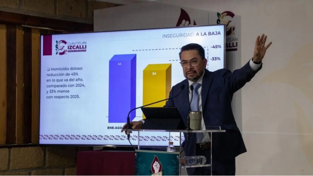Cuautitlán Izcalli reduce homicidios y fortalece la seguridad con Daniel Serrano en 8 meses