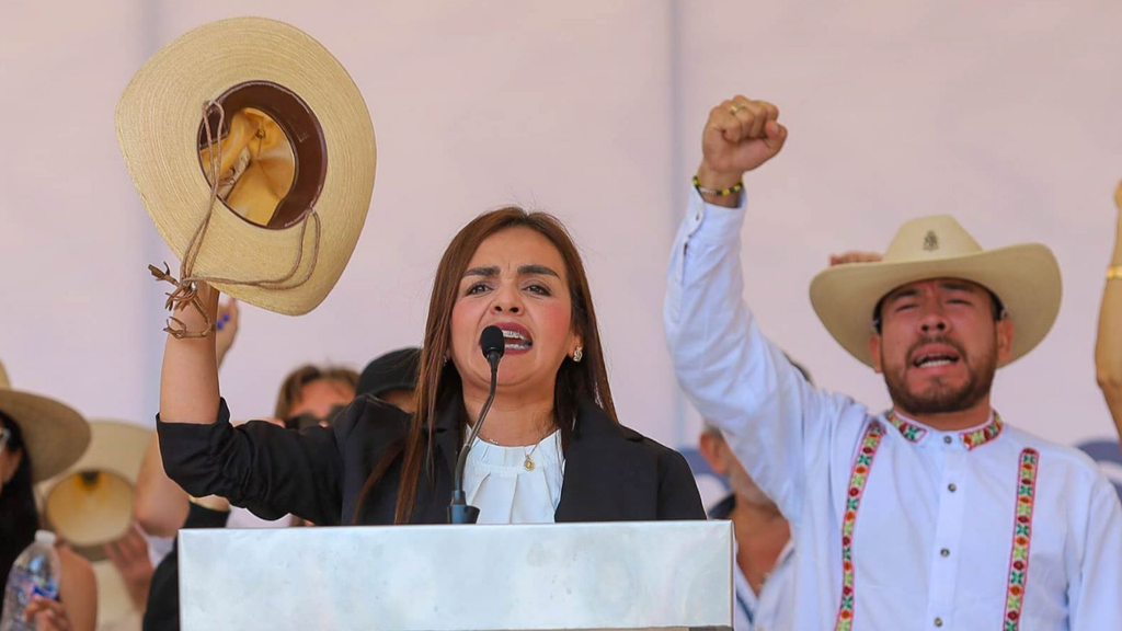 La alcaldesa de Uruapan, Grecia Quiroz, convocó a una marcha por la paz nacional el 1 de noviembre para exigir justicia ante la violencia en el país.