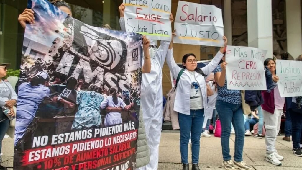 Sheinbaum ordena a IMSS nueva propuesta salarial ante rechazo de sindicato 