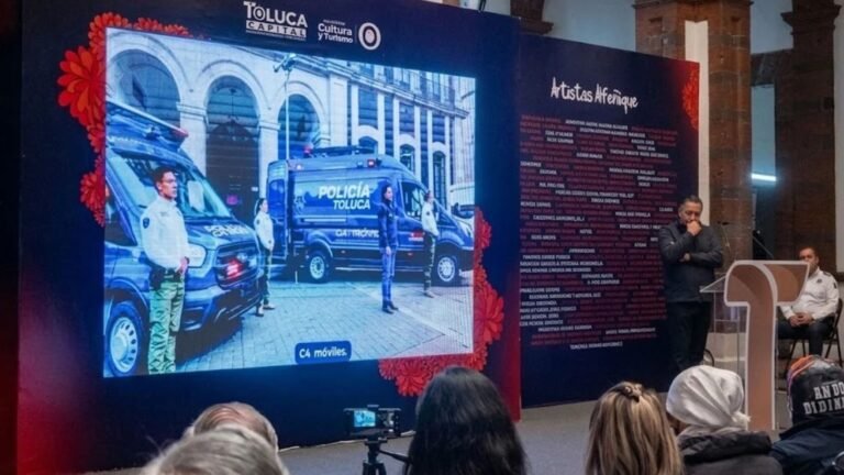 Ricardo Moreno destaca inteligencia policiaca en estrategia de seguridad en Toluca