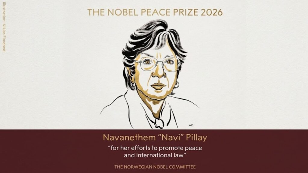 Nobel de la Paz 2026 para Navi Pillay, la sudafricana que defendió a Nelson Mandela