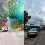 Morelos: operativo contra objetivos prioritarios desata quema de vehículos y bloqueos