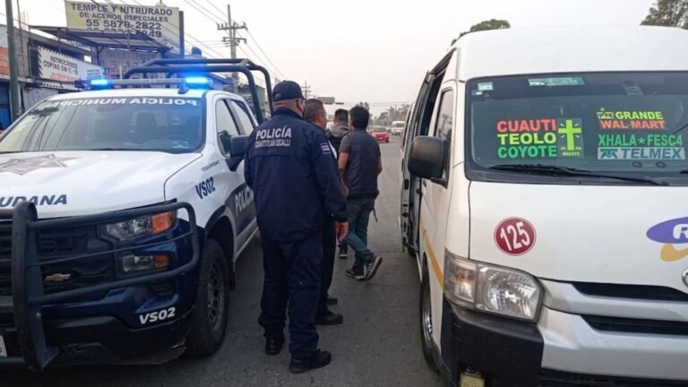 Cuautitlán Izcalli: disminuye 17% el robo en transporte público, confirma Daniel Serrano
